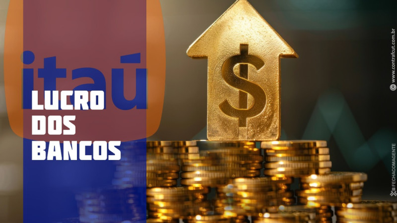 Lucro do Itaú atinge R$ 22,6 bilhões no semestre às custas de demissões e fechamento de agências