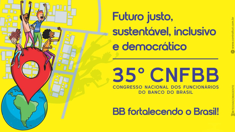 Congresso dos Funcionários do Banco do Brasil acontece nos dias 21 e 22 de agosto em São Paulo