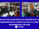 Assembleia Dos Bancários de Teresópolis Aprova Por Unanimidade As Contas De 2024 e a Previsão Orçamentária De 2026