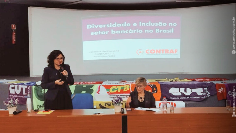 Bancárias compartilham experiências sobre negociação coletiva e igualdade de gênero Bancárias compartilham experiências sobre negociação coletiva e igualdade de gênero