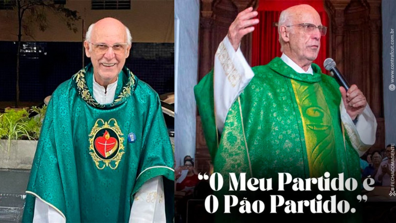 Tentativa de silenciamento ao padre Júlio Lancelotti gera indignação e solidariedade Tentativa de silenciamento ao padre Júlio Lancelotti gera indignação e solidariedade