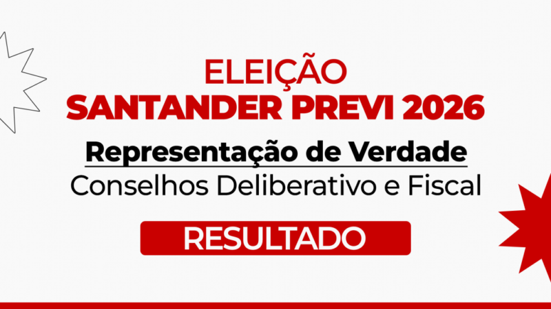Chapa Representação de Verdade vence eleição da SantanderPrevi Chapa Representação de Verdade vence eleição da SantanderPrevi