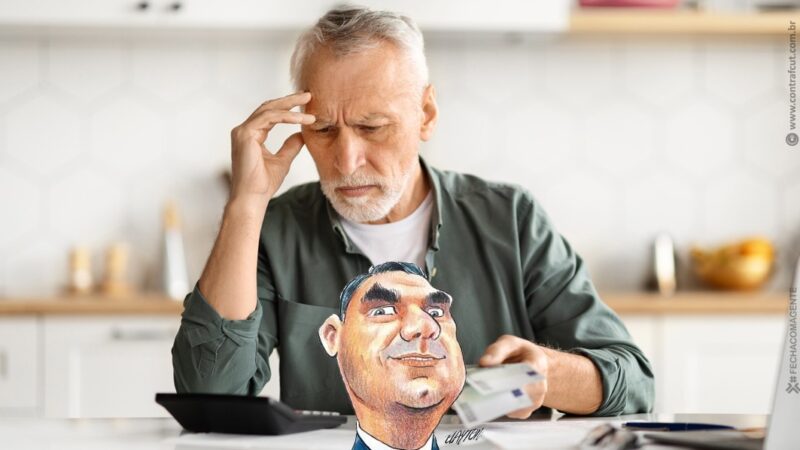 Enquanto nega publicamente, a portas fechadas Flávio mantém proposta do fim do aumento real para aposentados e pensionistas